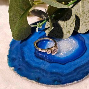 Blue agate coaster